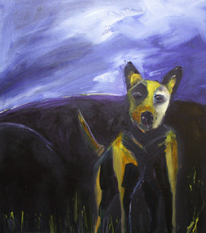 on the lookout - SOLD