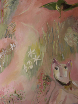 the pink cat's garden
