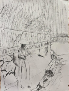 Bamboo Grove charcoal